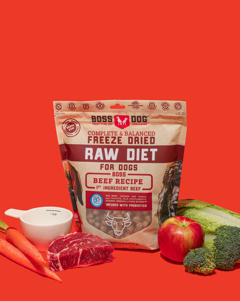 BOSS DOG BRAND, INC. - Boss Dog Freeze Drie Diet - Beef (12oz)