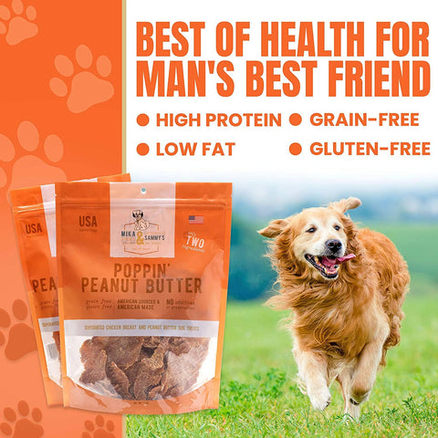 Mika and Sammy's Gourmet Pet Treats - Poppin’ Peanut Butter