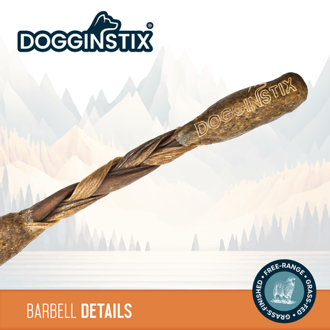 Dogginstix - Lamb Collagen - Barbell