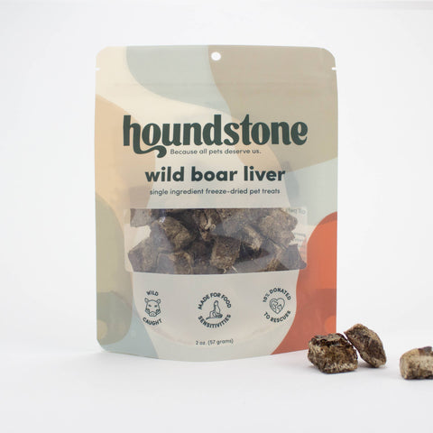 ADC Houndstone & Co. - Freeze-Dried Wild Boar Liver 2oz