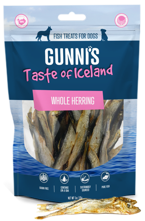 Gunni's Pet - 3oz WHOLE HERRING