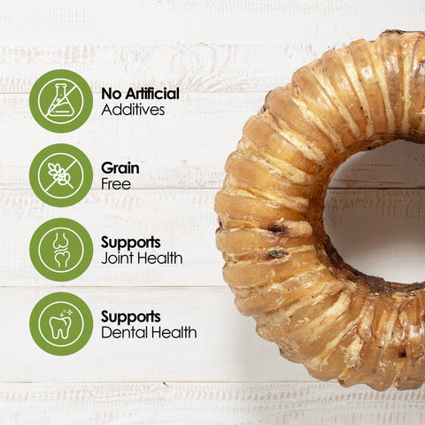 Palz&Co - Moodog Beef Trachea Donut - Pack of 1