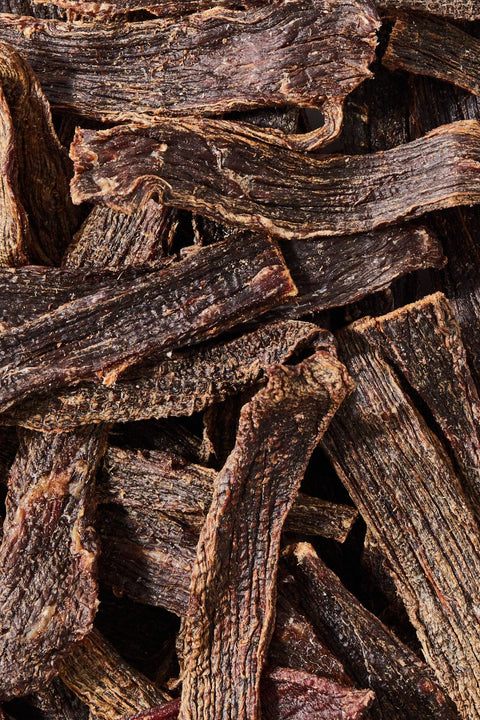 Barkful - Steak Strips Dog Treats (4 oz Bag)- SINGLE INGREDIENT