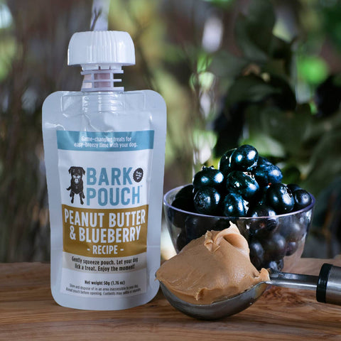 Bark Pouch, Inc - Peanut Butter & Blueberry Recipe Dog Treats