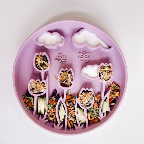 Barks and Brownies - Tulip Slow Feeder Plum