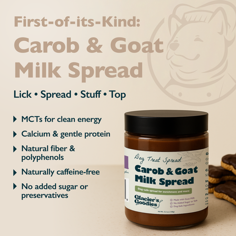 Glacier's Goodies - Carob + Goat Milk Spread (first-of-its-kind)