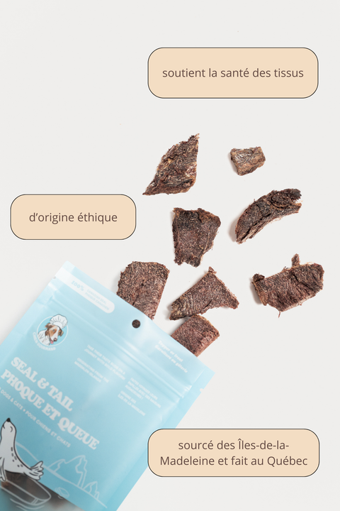 Chien Gourmand - Freeze-dried seal pieces