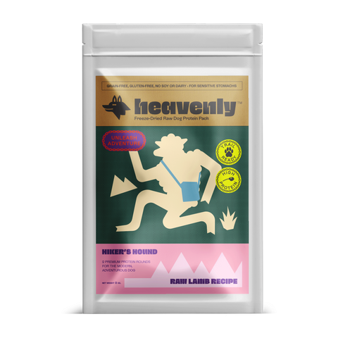 Heavenly Pet Food - Heavenly Hiker's Hound - Raw Lamb Recovery Bar for Dogs