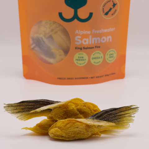 Gourmate Pet Treat Co. - Gourmate Alpine Freshwater Salmon Fin | 100% Salmon Treat
