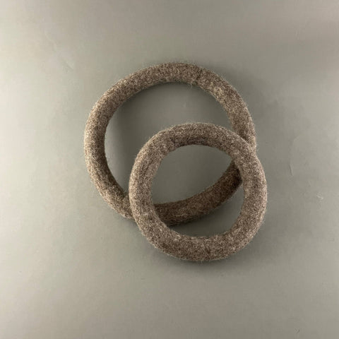 Pawsome Pet Toys - Handmade Wool Ring for Dogs, soft and durable fun pet toy