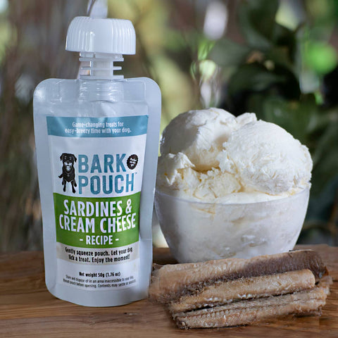 Bark Pouch, Inc - Sardines & Cream Cheese Recipe Dog Treats