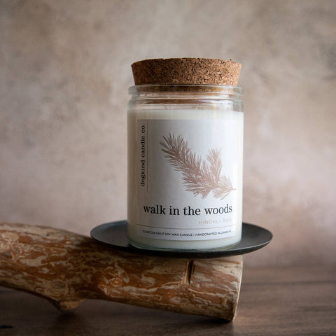 Dogkind Candle Co - Walk in the woods - hinoki + rain