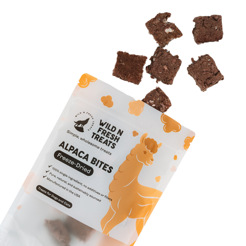 Wild n Fresh Treats - Freeze-Dried Alpaca Bites
