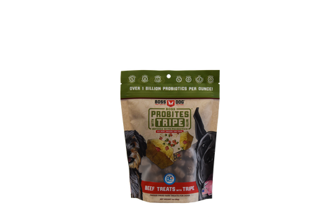 BOSS DOG BRAND, INC. - Boss Dog & Boss Cat Probites W/ Tripe- Beef (3oz)