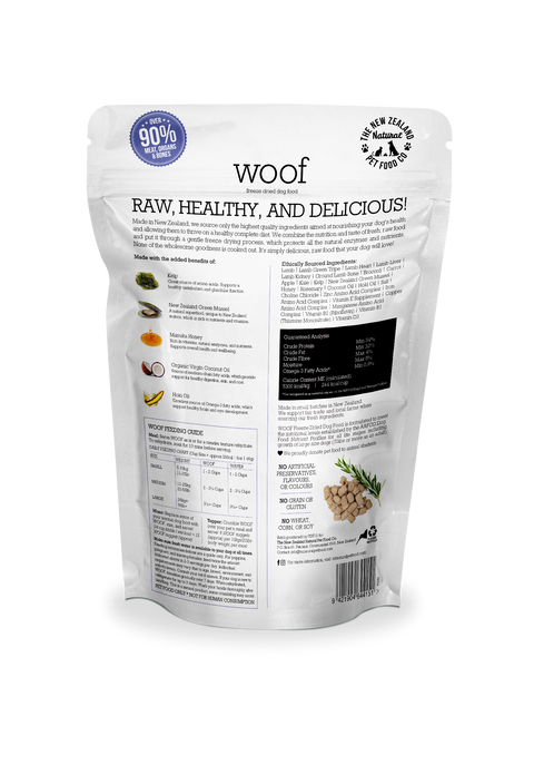 Woof Freeze Dried Food