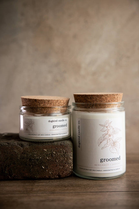 Dogkind Candle Co - Groomed - bergamot + jasmine