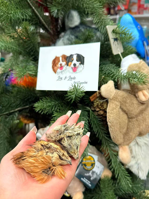 Shanny Farms Freeze-Dried Quail Heads