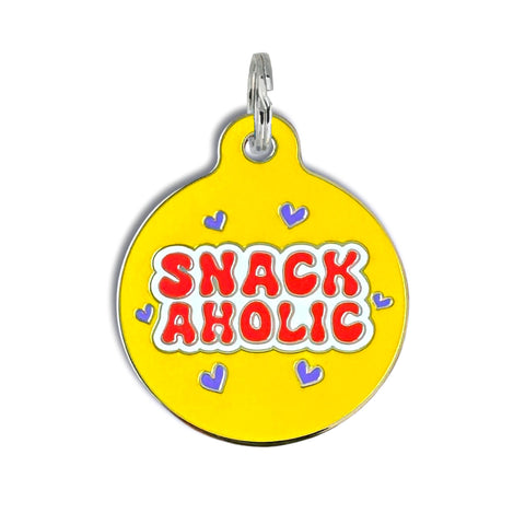 Bad Tags - Dog Tag w/ Personalized QR Code - Snackaholic