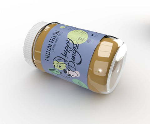 Happy Dingos - Mellow Fellow Calming Peanut Butter - 16oz