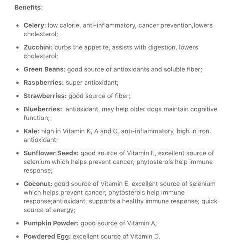 Anderson's Natural Pet - Produce Base Mix/Topper - Salida Blend