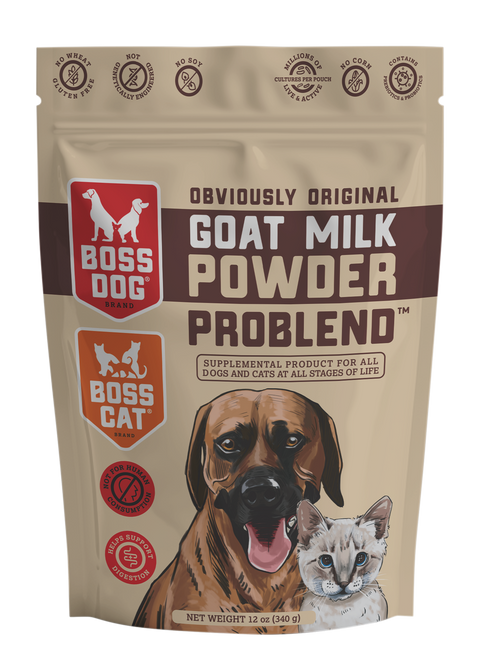 BOSS DOG BRAND, INC. - Goat Milk Powder Problend