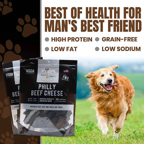 Mika and Sammy's Gourmet Pet Treats - Philly Beef Cheese