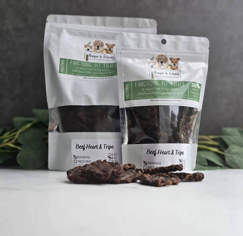 Harper & Friends - Beef Heart and Green Tripe Treats