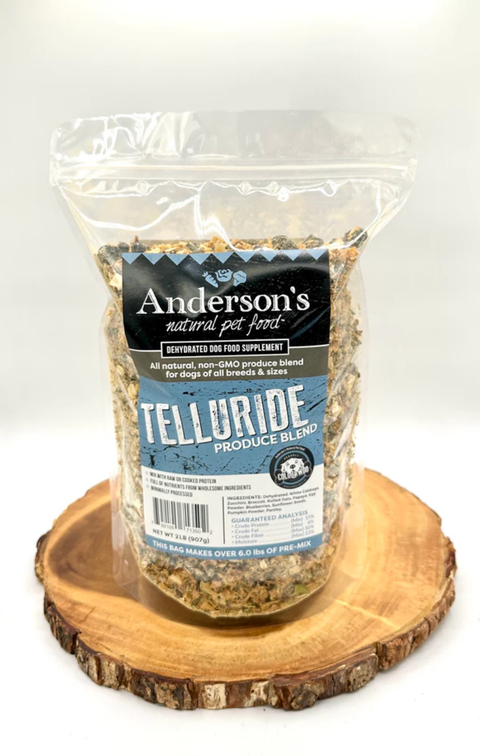 Anderson's Natural Pet - Produce Base Mix/Topper - Telluride Blend