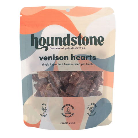 ADC Houndstone & Co. - Freeze-Dried Venison Hearts