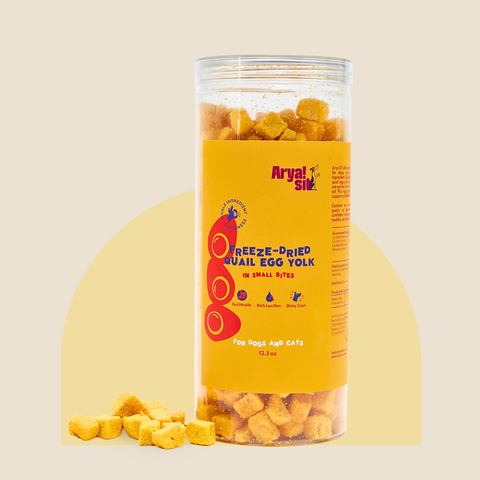 Arya Sit! - Freeze-Dried Egg Yolk Bites