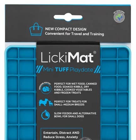 LickiMat / Klearwater Distribution - LickiMat Mini Dog Playdate Tuff