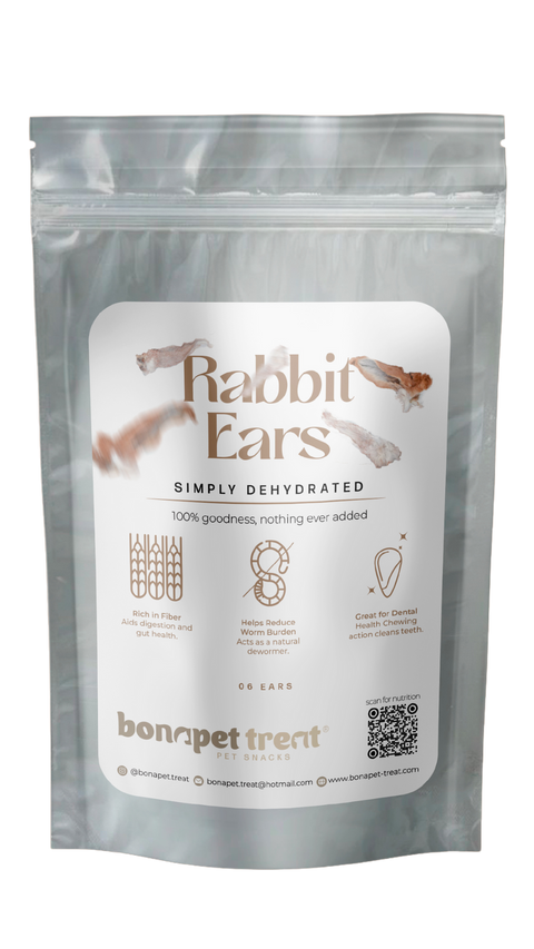 Bonapet Treat - Rabbit Ears