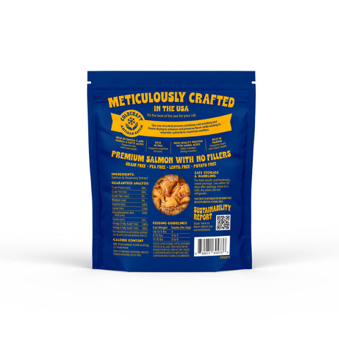 Finfare Pet Foods - Freeze-Dried Salmon Nuggets for Cats, 1.3oz