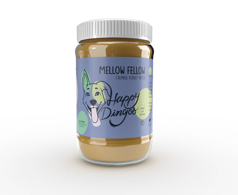Happy Dingos - Mellow Fellow Calming Peanut Butter - 16oz