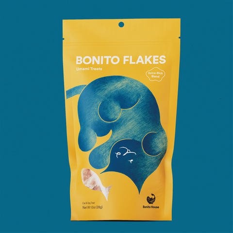 Bonito House - Umami Treats: Bonito Flakes for Cats and Dogs