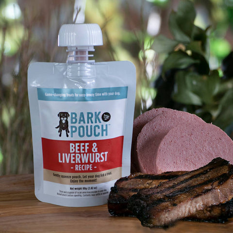 Bark Pouch, Inc - Beef & Liverwurst Recipe Dog Treats