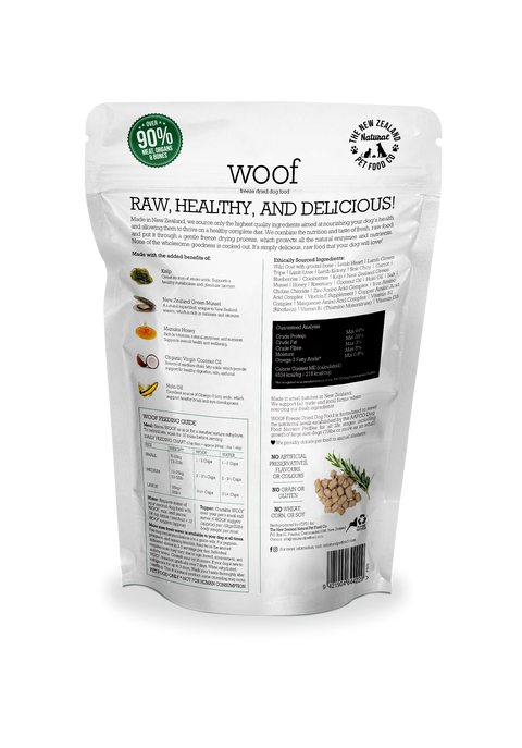 Woof Freeze Dried Food