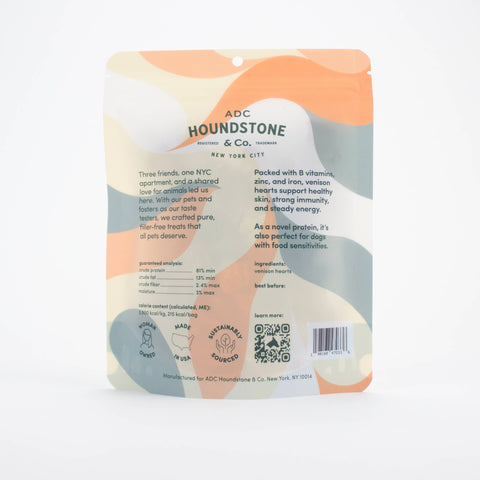 ADC Houndstone & Co. - Freeze-Dried Venison Hearts