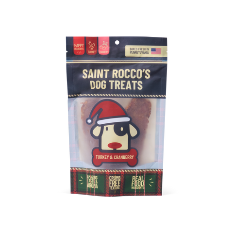 Saint Rocco's Treats - Turkey & Cranberry (8oz)