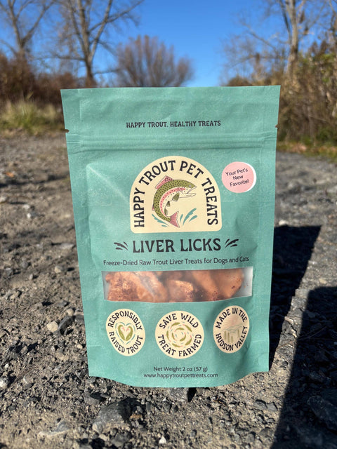 Happy Trout Pet Treats - Liver Licks