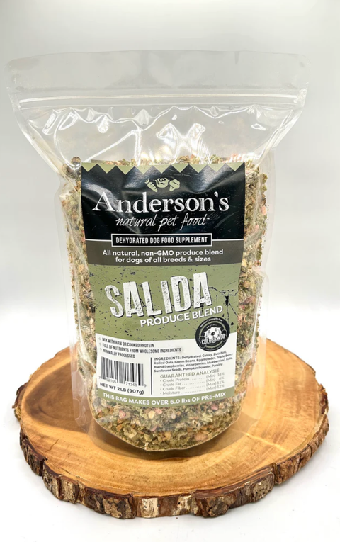 Anderson's Natural Pet - Produce Base Mix/Topper - Salida Blend