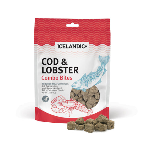 Icelandic+ - Cod & Lobster Combo Bites Fish Dog Treats: Default Title
