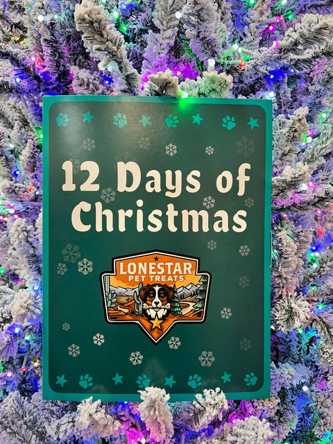 Lonestar Dog Treats - 12 Days of Christmas Advent Calendar