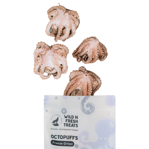 Wild n Fresh Treats - Freeze-Dried Octopuffs