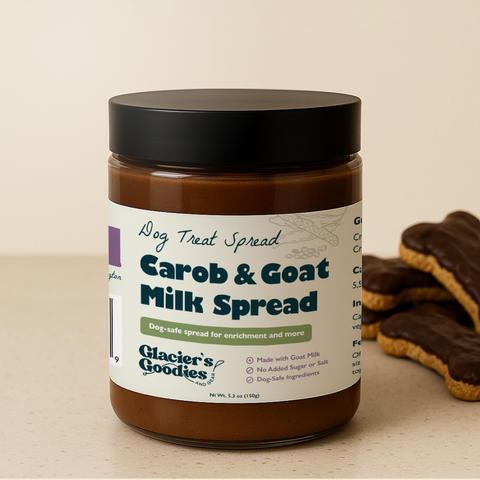 Glacier's Goodies - Carob + Goat Milk Spread (first-of-its-kind)