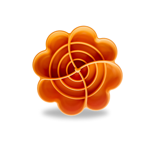 Barks and Brownies - Love Slow Feeder Orange