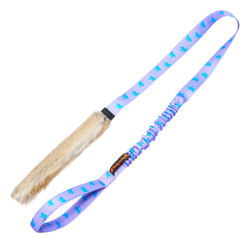 Tug-E-Nuff - Rabbit Fur Bungee Chaser | Responsibly Sourced | Tug-E-Nuff