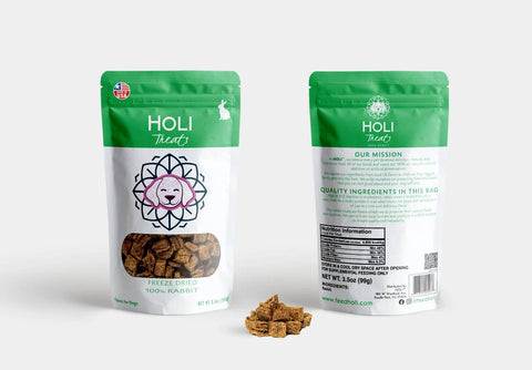 HOLI - 3.5 oz Rabbit Dog Treats