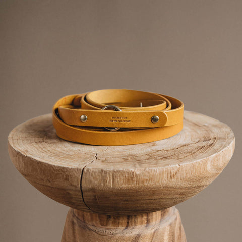 BAND&ROLL - Crossbody Dog Leather Leash. Lasso