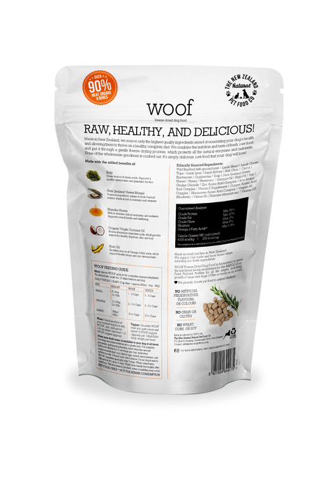 Woof Freeze Dried Food